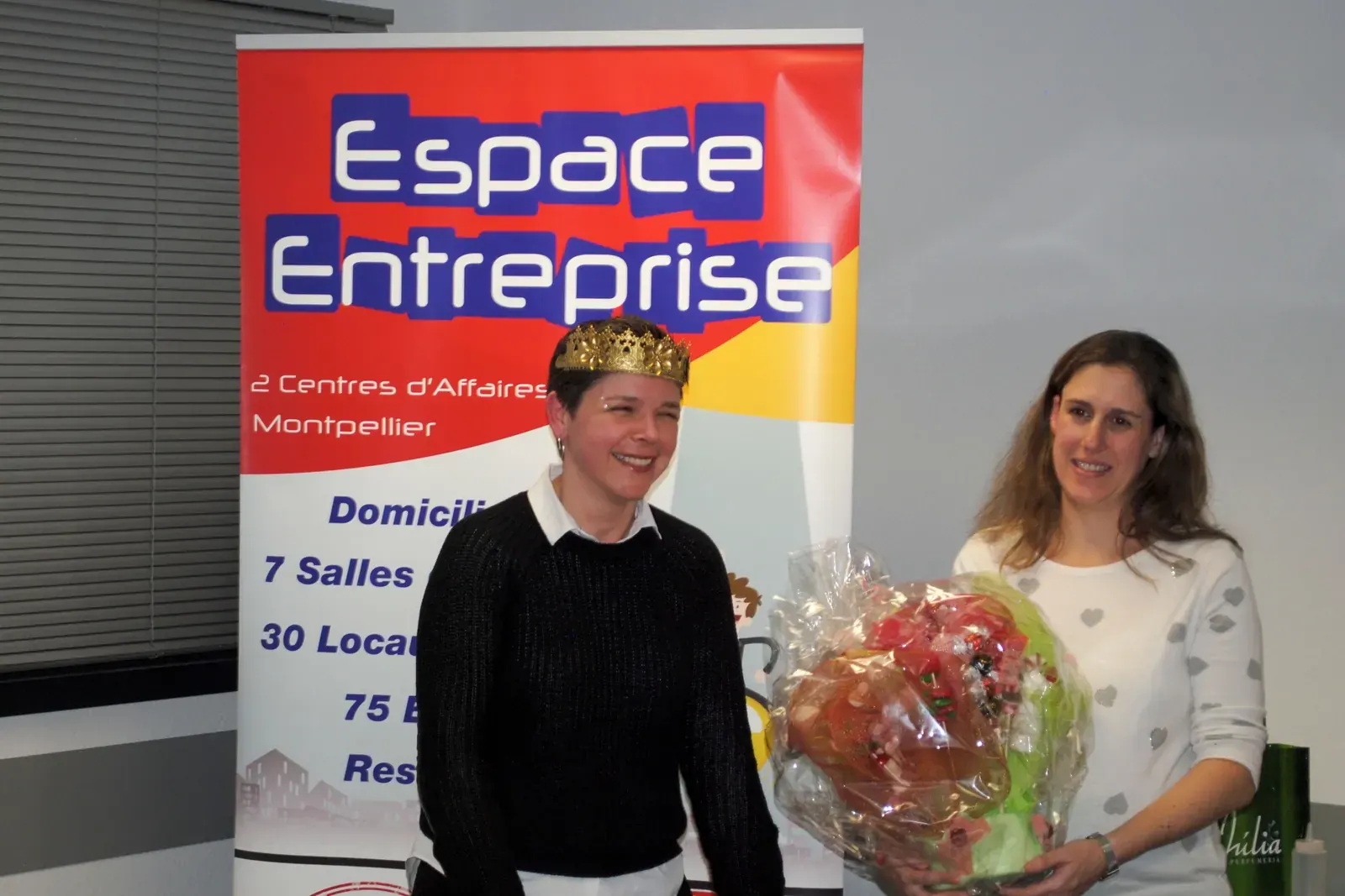 Afterwork Pitch Elevator Club LR janvier 2017 à Montpellier : remise du trophée du pitch de la soirée