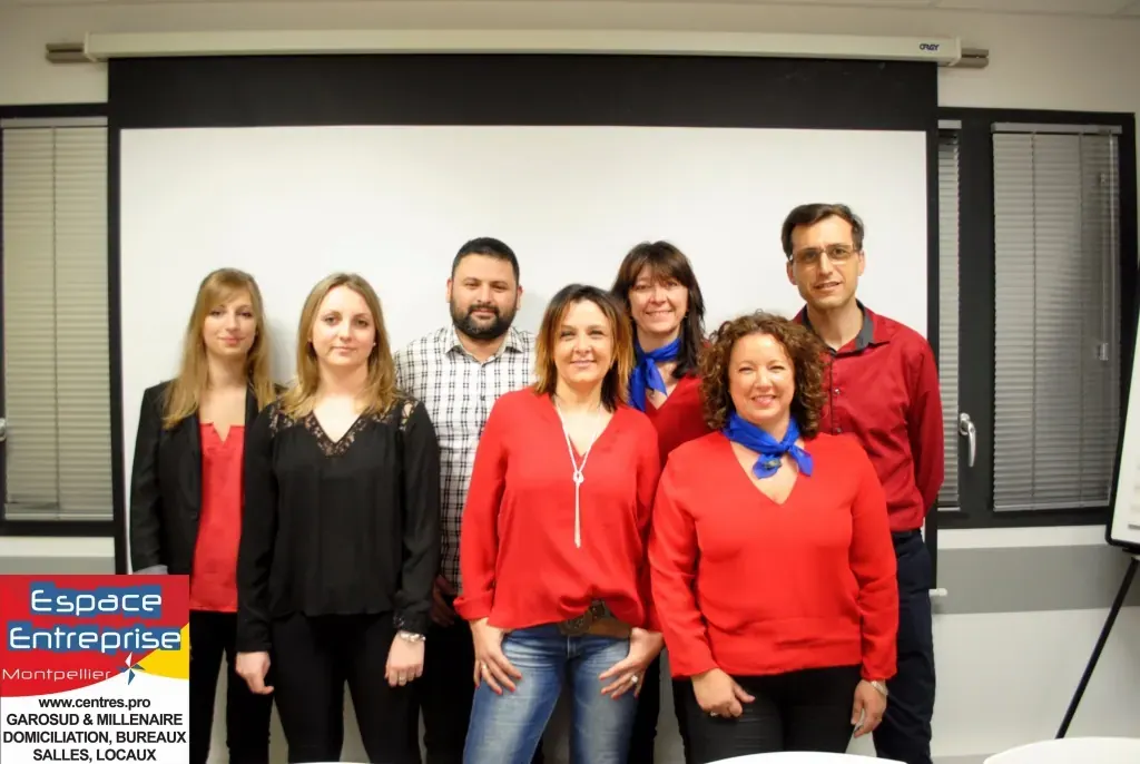 Afterwork Pitch Elevator Club LR février 2017 à Montpellier : photo de groupe des participants