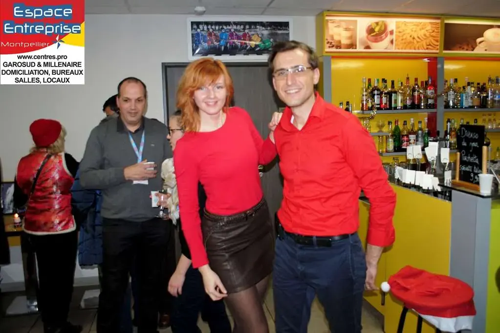 Afterwork Pitch Elevator Club LR décembre 2017 à Montpellier : photo de groupe des participants
