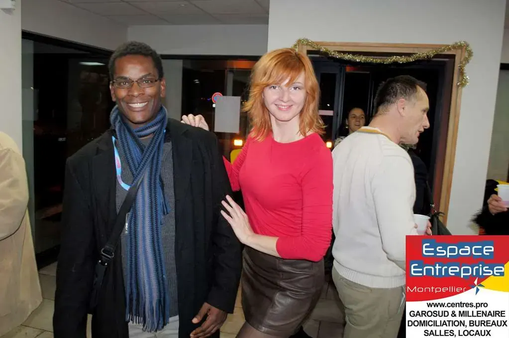 Afterwork Pitch Elevator Club LR décembre 2017 à Montpellier : photo de groupe des participants