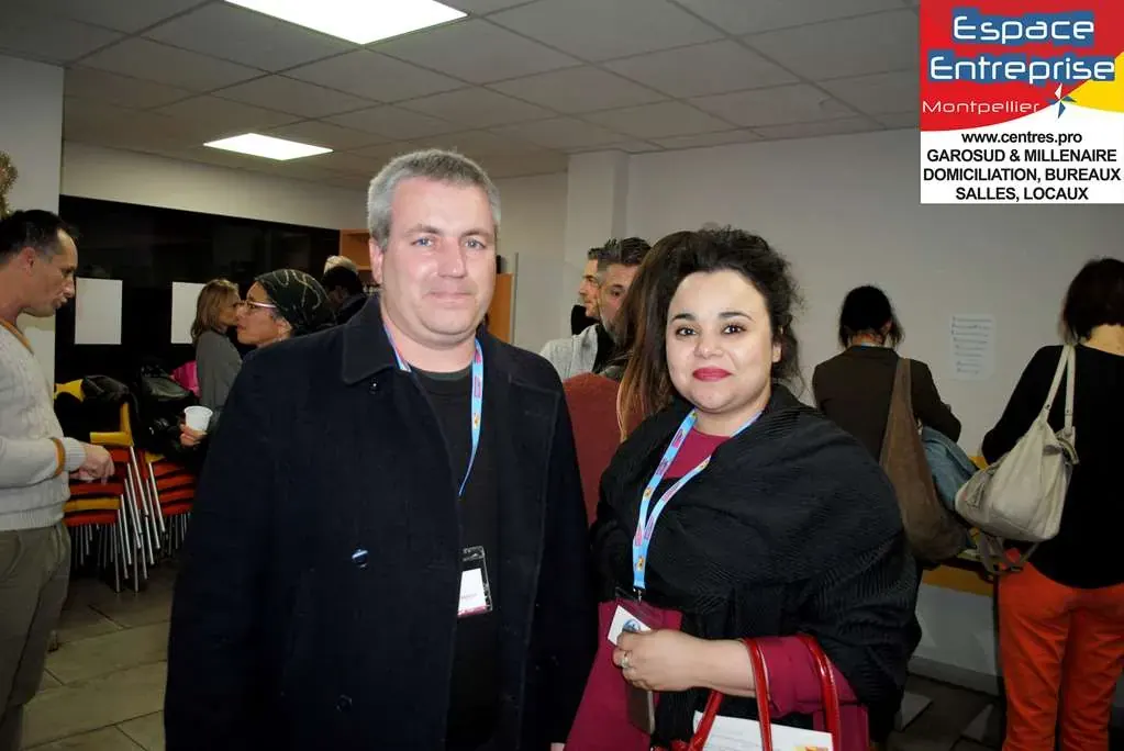 Afterwork Pitch Elevator Club LR décembre 2017 à Montpellier : photo de groupe des participants