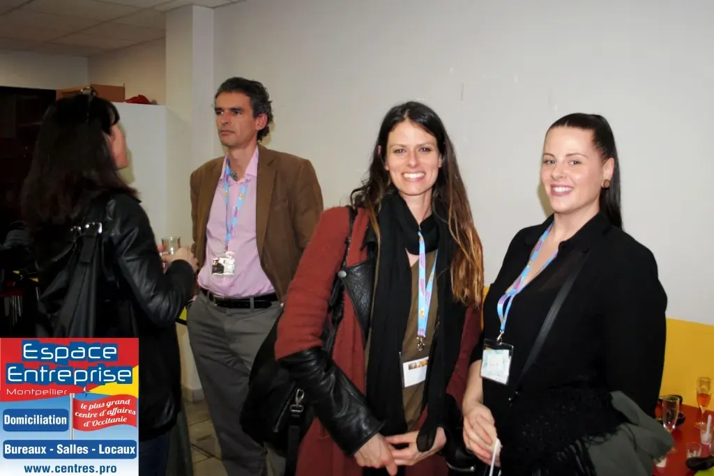 Afterwork Pitch Elevator Club LR février 2018 à Montpellier : moment de networking entre les participants
