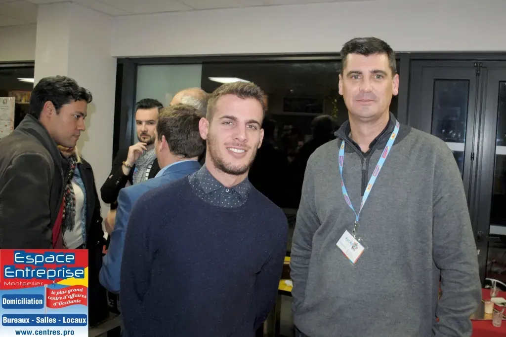 Afterwork Pitch Elevator Club LR février 2018 à Montpellier : photo de groupe des participants