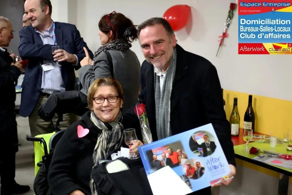 Afterwork Pitch Elevator Club LR février 2019 à Montpellier : moment de networking entre les participants