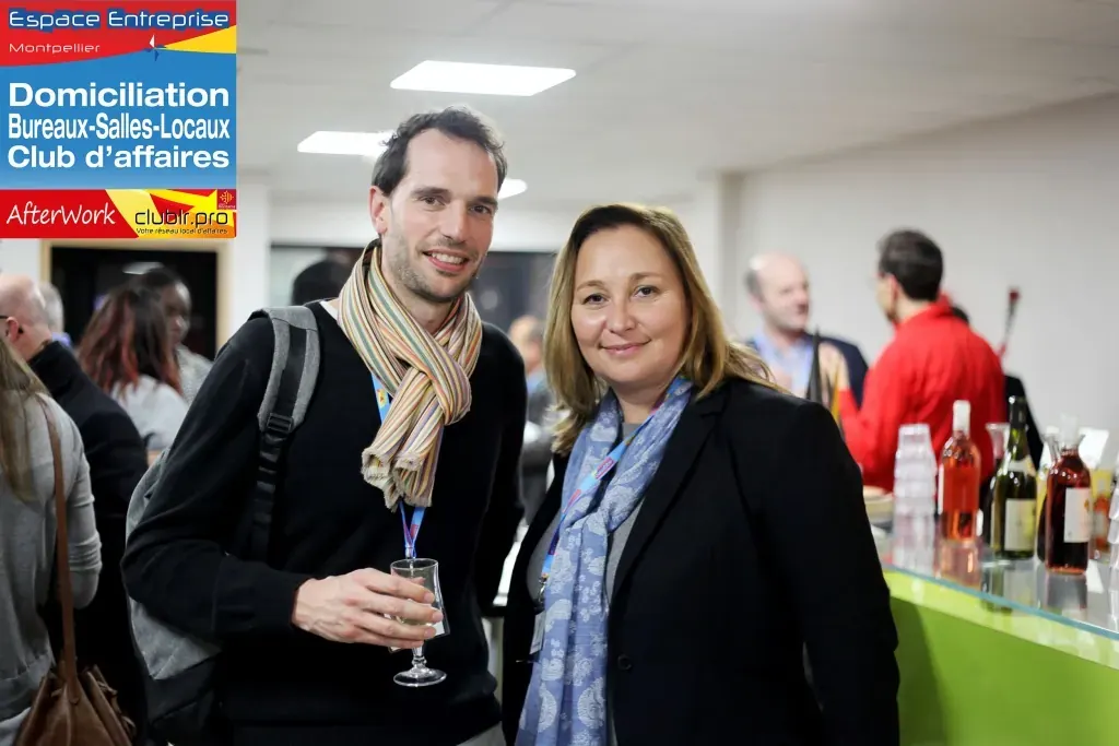 Afterwork Pitch Elevator Club LR février 2019 à Montpellier : moment de networking entre les participants