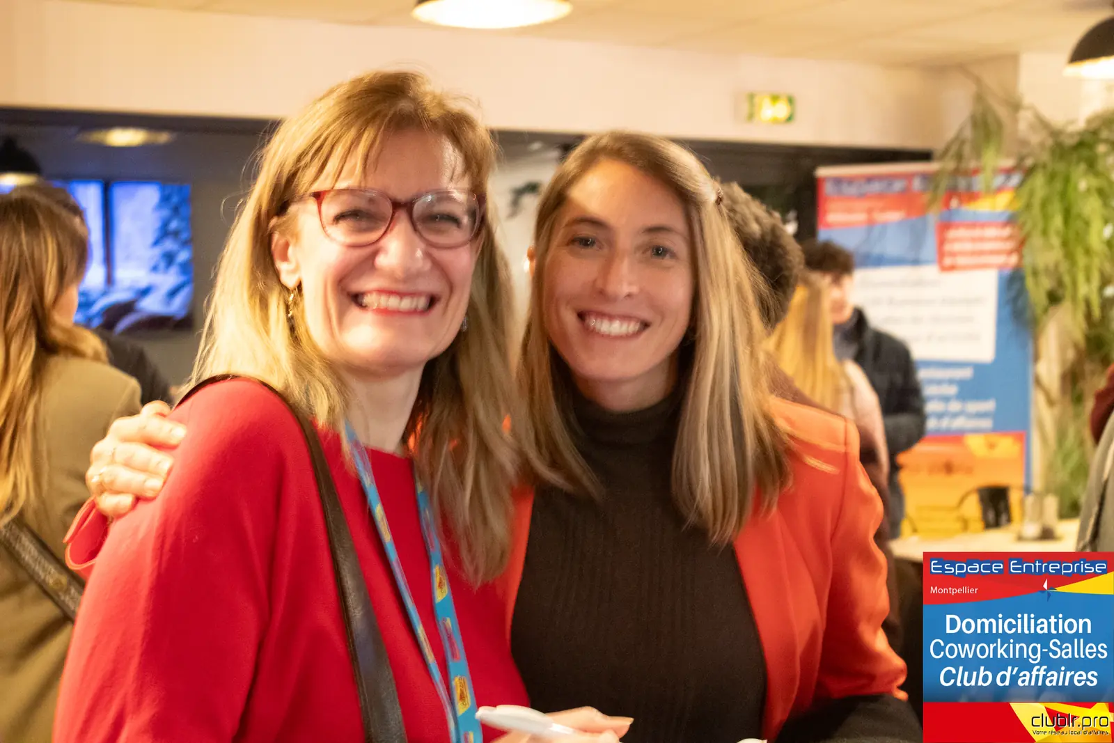 Afterwork Pitch Elevator Club LR février 2025 à Montpellier : moment de networking entre les participants