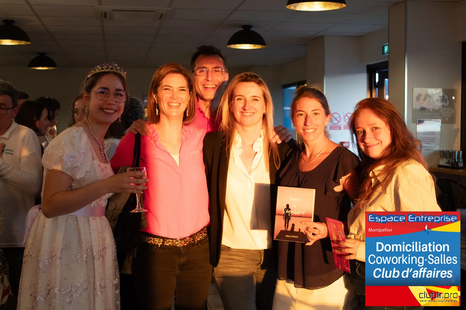 Afterwork Pitch Elevator Club LR mai 2025 à Montpellier : photo de groupe des participants