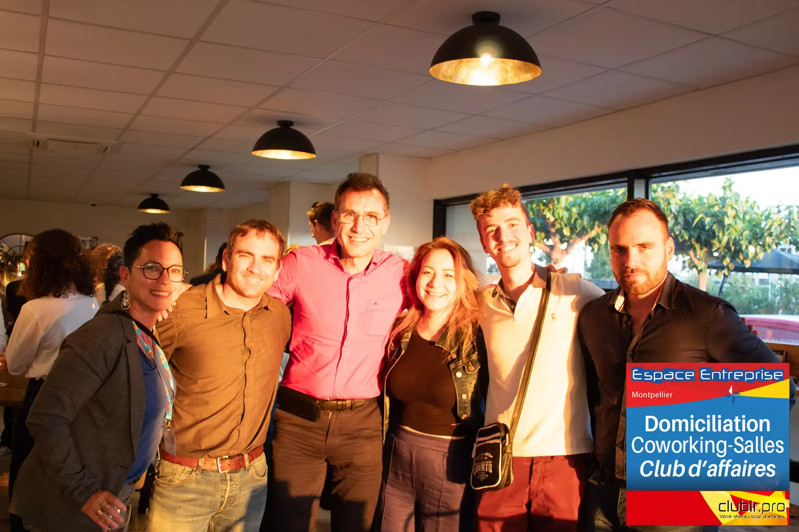 Afterwork Pitch Elevator Club LR mai 2025 à Montpellier : photo de groupe des participants