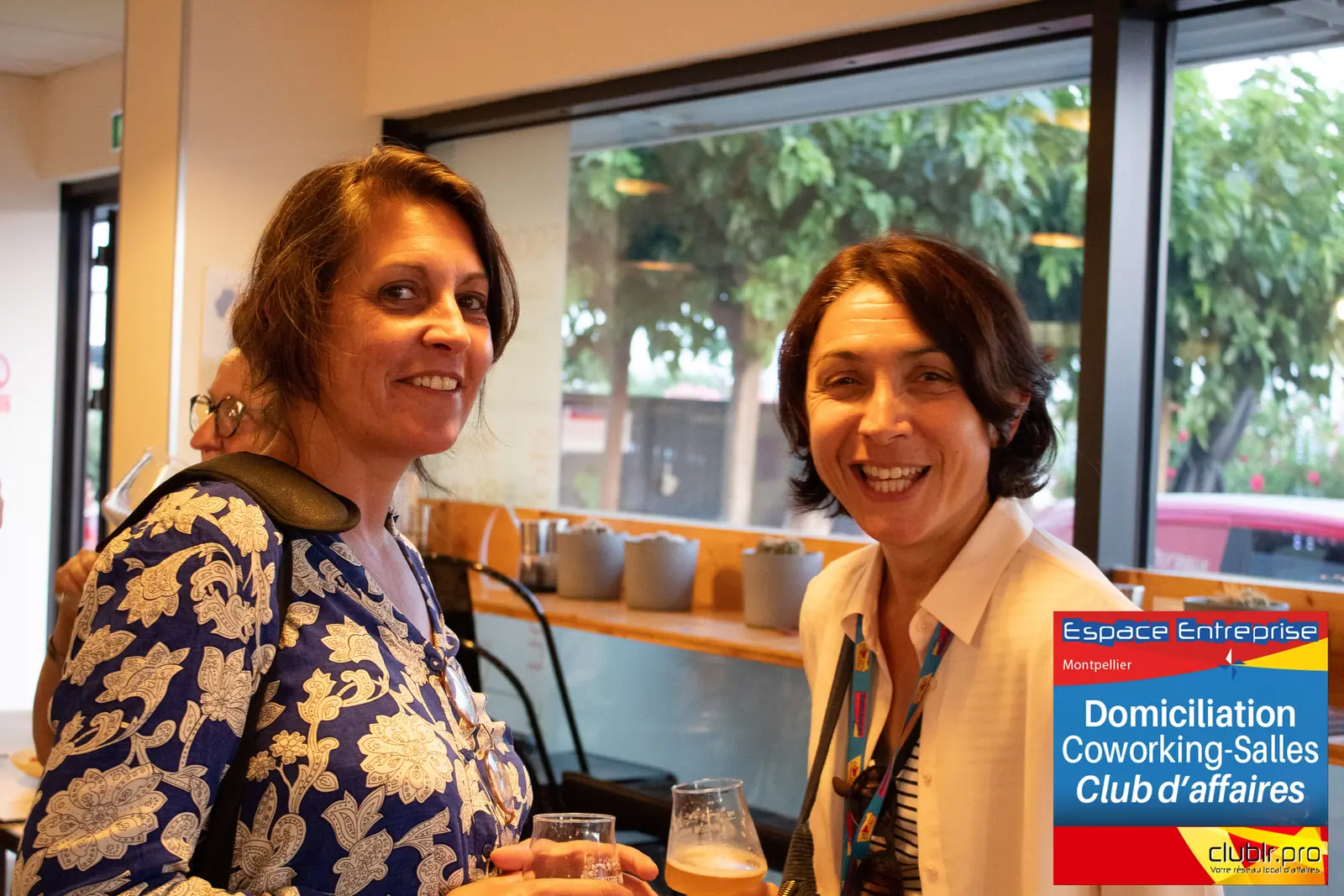 Afterwork Pitch Elevator Club LR juin 2025 à Montpellier : moment de networking entre les participants
