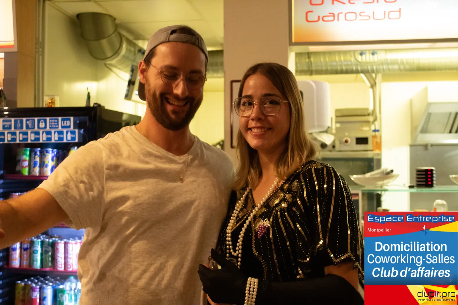 Afterwork Pitch Elevator Club LR octobre 2025 à Montpellier : moment de networking entre les participants