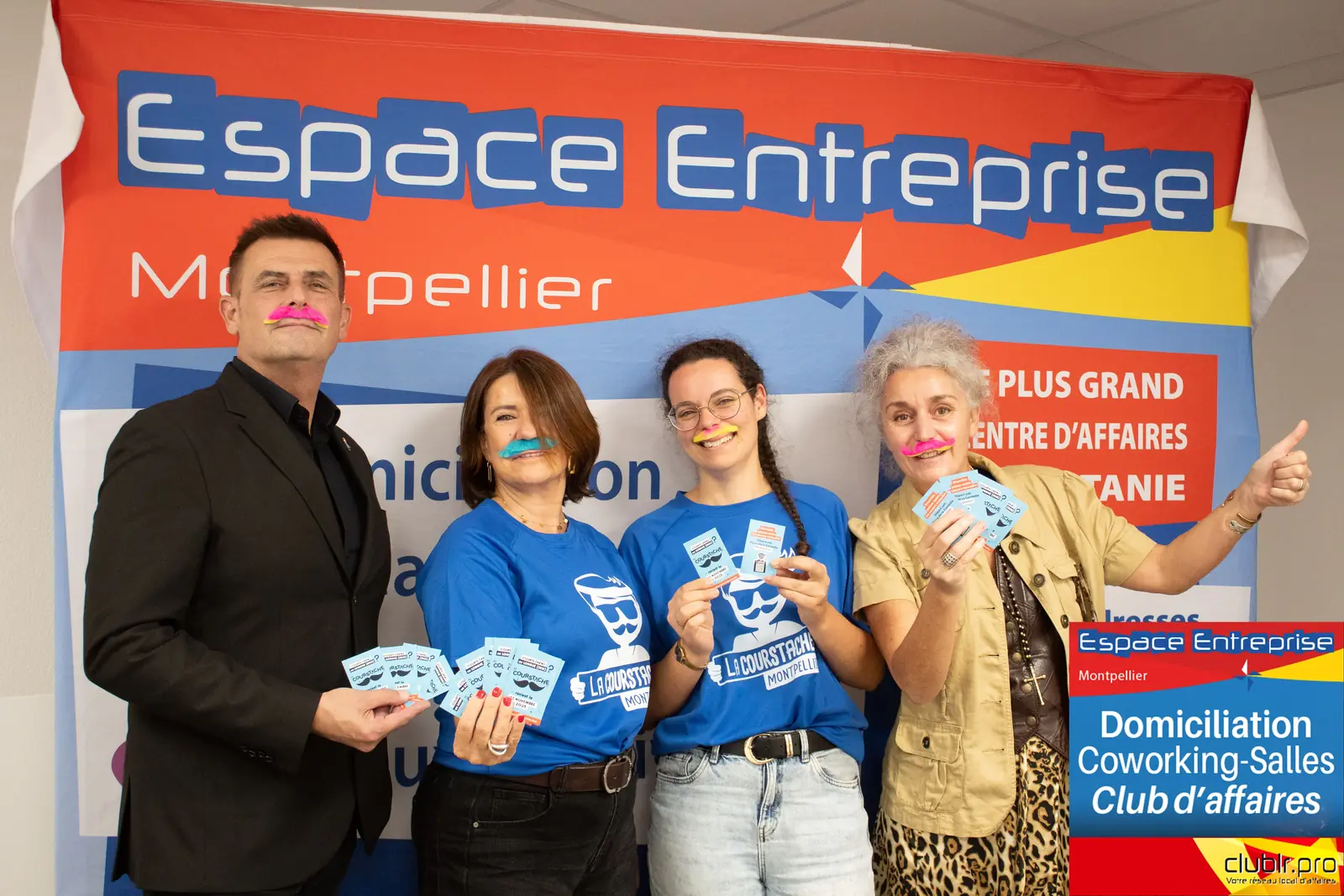 Afterwork Pitch Elevator Club LR novembre 2025 à Montpellier : photo de groupe des participants