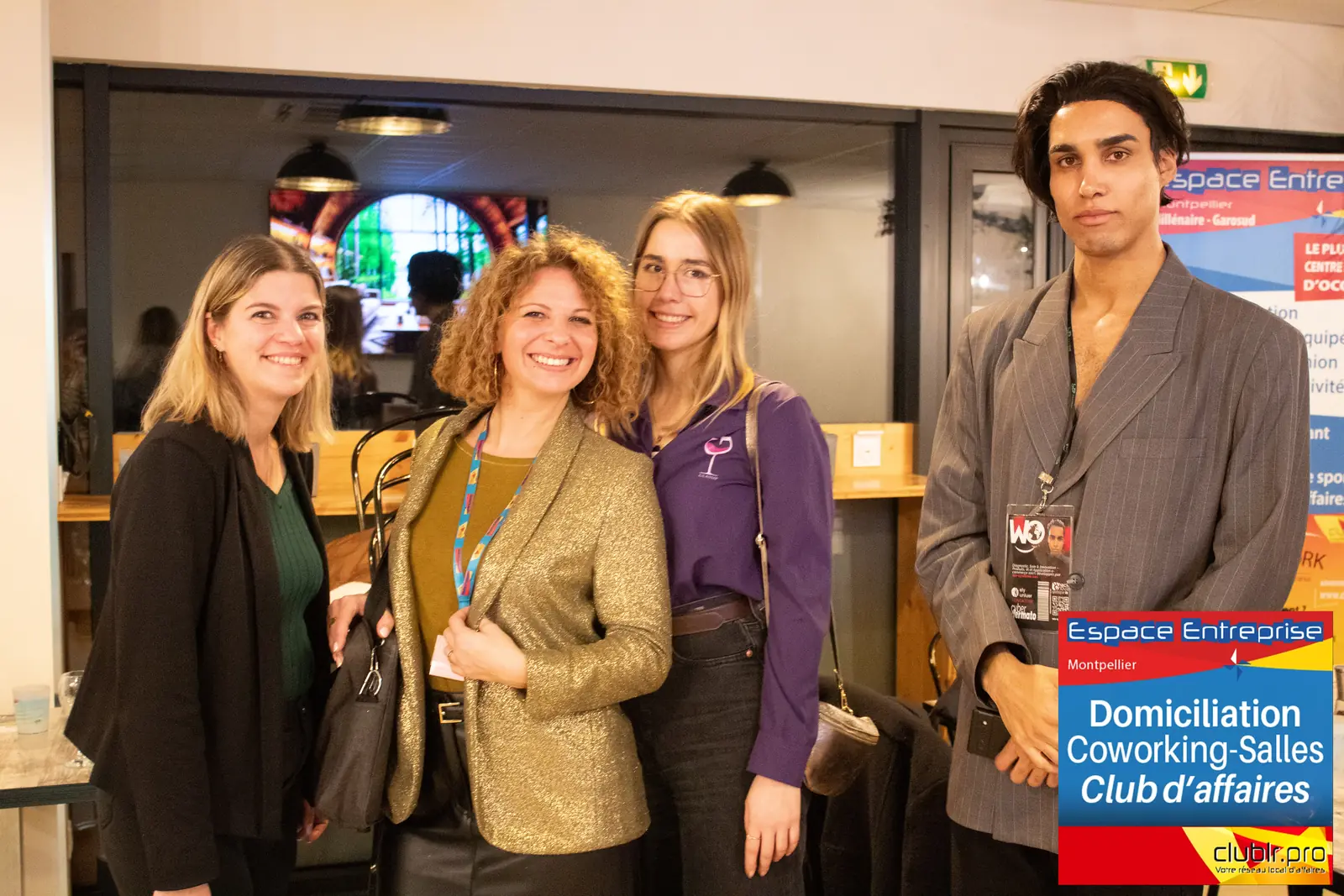 Afterwork Pitch Elevator Club LR février 2026 à Montpellier : photo de groupe des participants