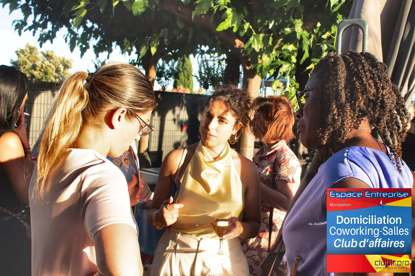 Afterwork Pitch Elevator Club LR juin 2026 à Montpellier : moment de networking entre les participants