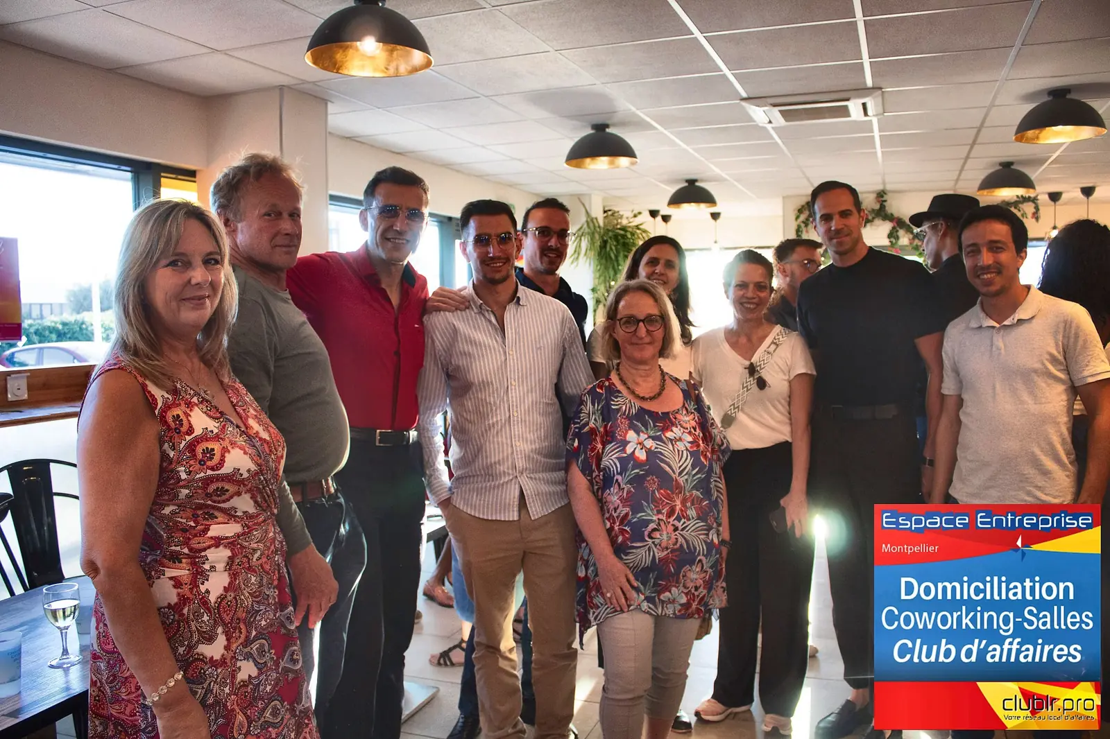 Afterwork Pitch Elevator Club LR juin 2026 à Montpellier : photo de groupe des participants