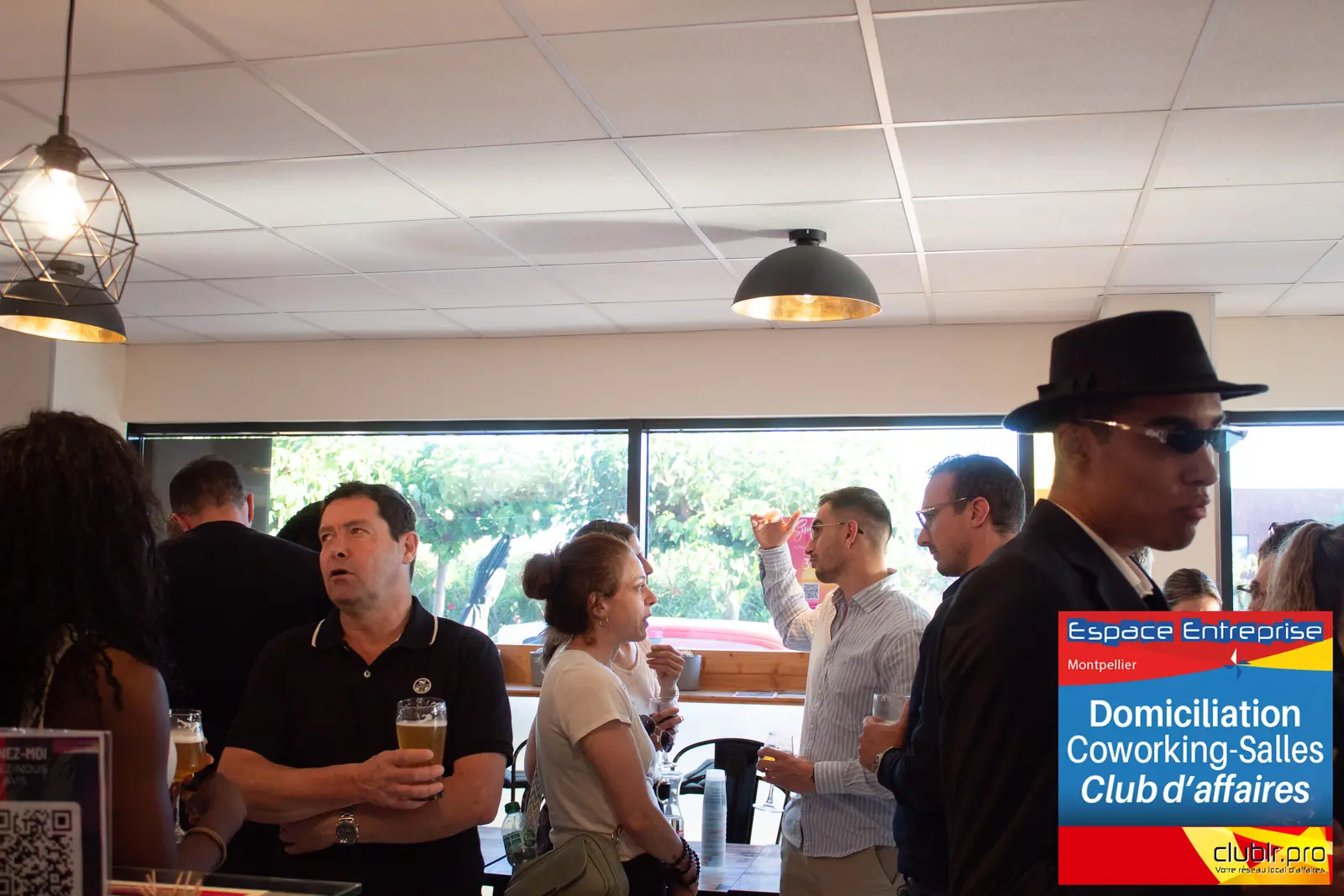 Afterwork Pitch Elevator Club LR juin 2026 à Montpellier : moment de networking entre les participants