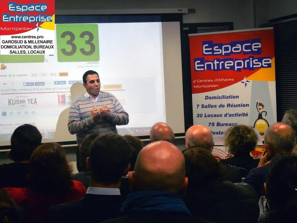 Afterwork Pitch Elevator Club LR novembre 2016 à Montpellier : pitch micro