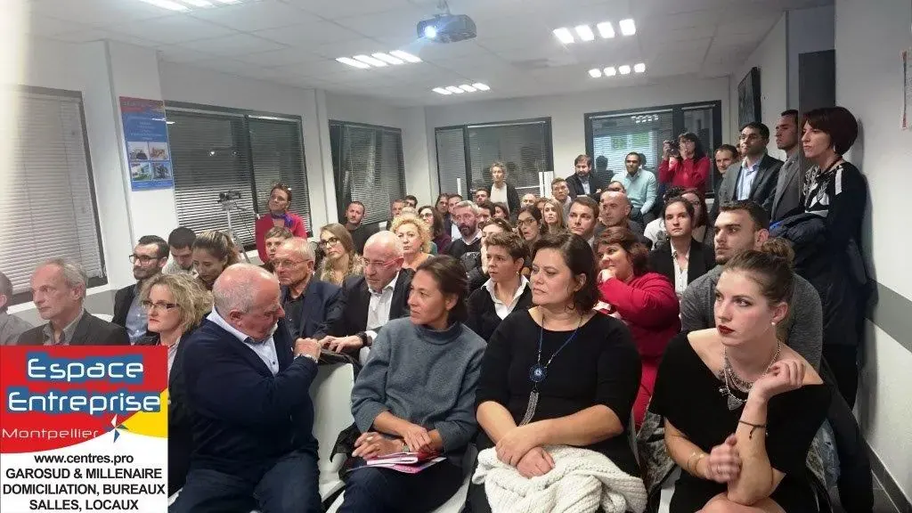 Afterwork Pitch Elevator Club LR novembre 2016 à Montpellier : salle