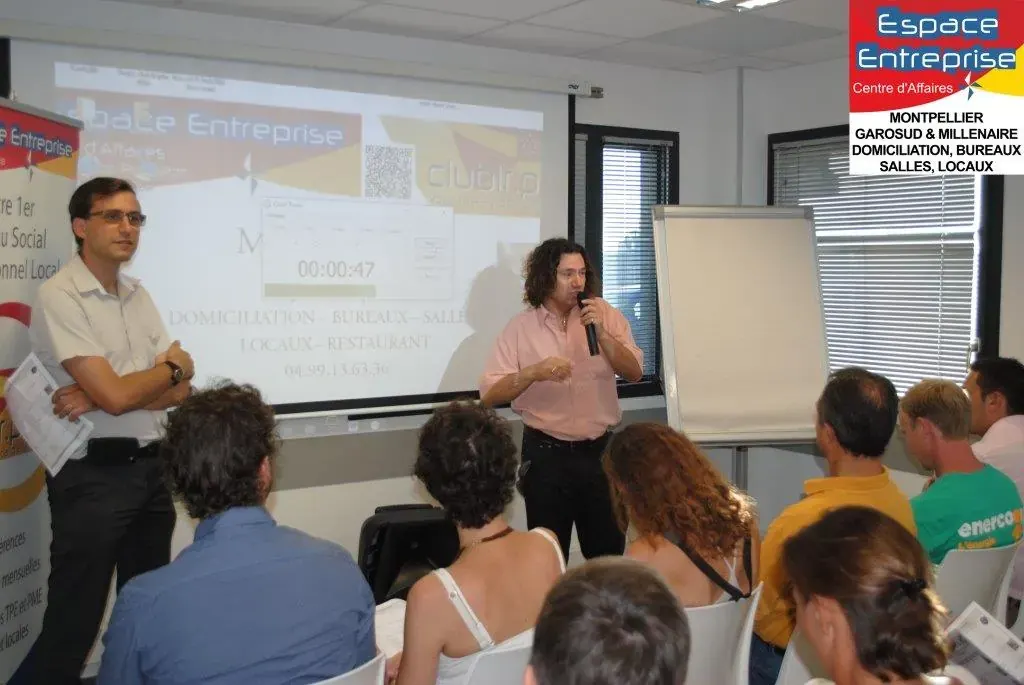 Afterwork Pitch Elevator Club LR septembre 2016 à Montpellier : duo pitch
