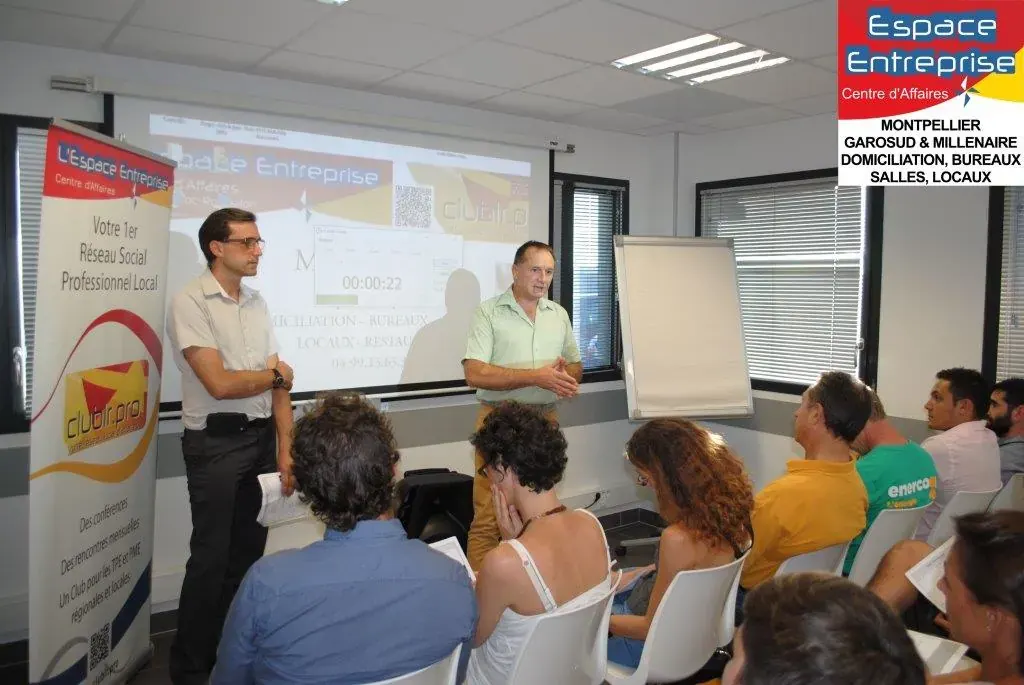 Afterwork Pitch Elevator Club LR septembre 2016 à Montpellier : duo pitch
