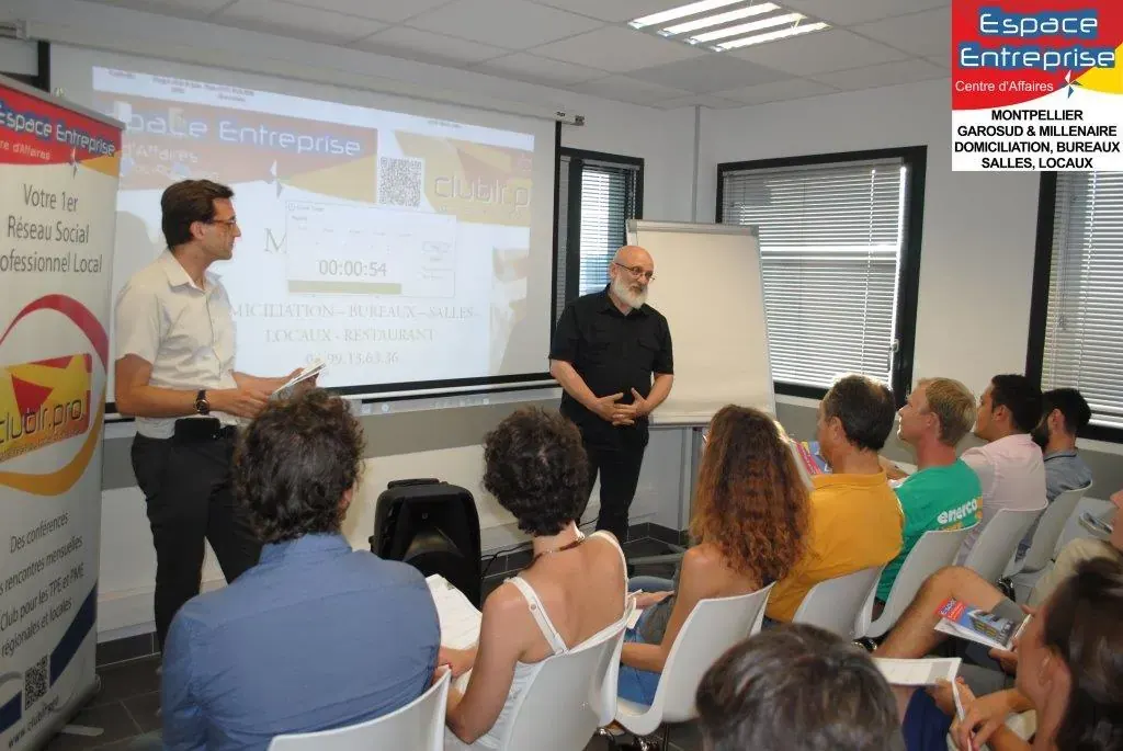 Afterwork Pitch Elevator Club LR septembre 2016 à Montpellier : duo pitch