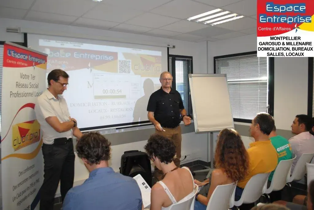Afterwork Pitch Elevator Club LR septembre 2016 à Montpellier : duo pitch