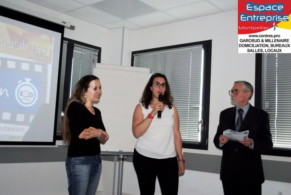 Afterwork Pitch Elevator Club LR mai 2017 à Montpellier : duo pitch