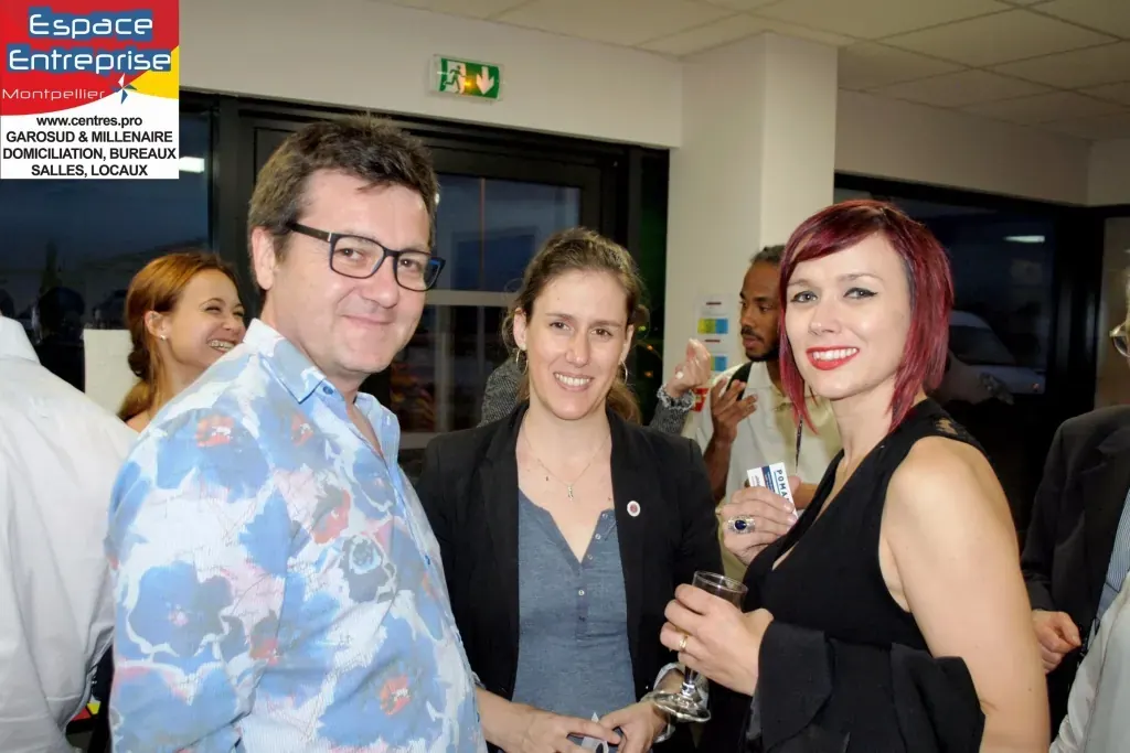 Afterwork Pitch Elevator Club LR mai 2017 à Montpellier : groupe