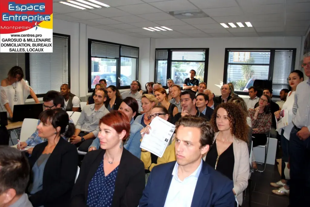 Afterwork Pitch Elevator Club LR mai 2017 à Montpellier : salle