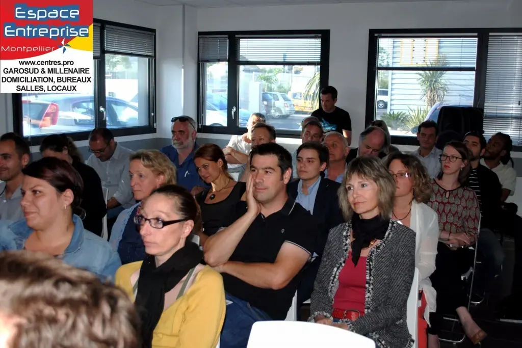 Afterwork Pitch Elevator Club LR mai 2017 à Montpellier : salle