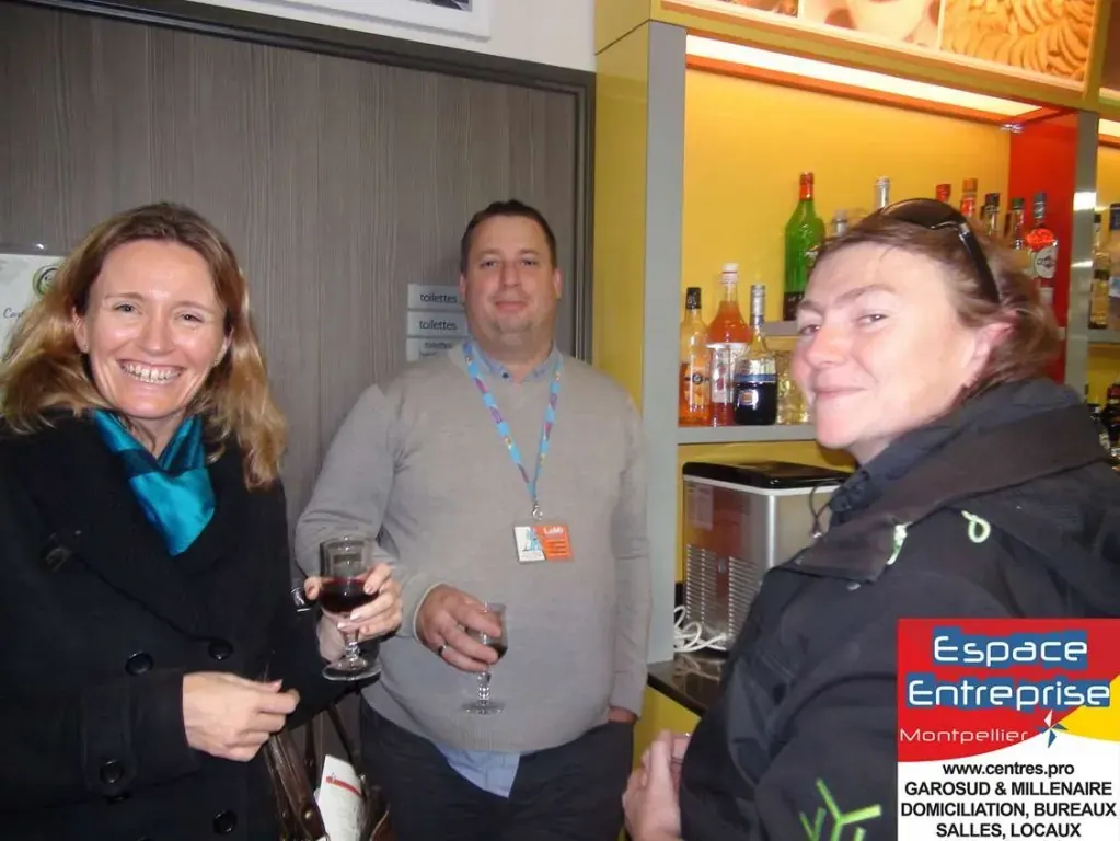 Afterwork Pitch Elevator Club LR novembre 2017 à Montpellier : groupe
