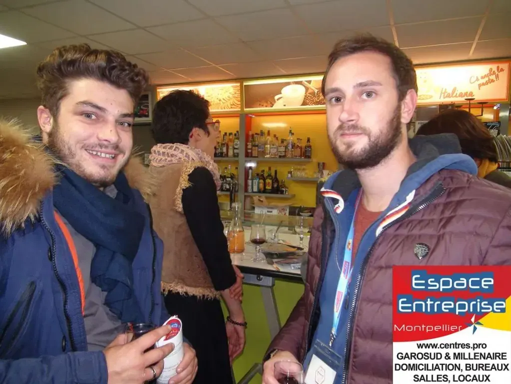 Afterwork Pitch Elevator Club LR novembre 2017 à Montpellier : groupe