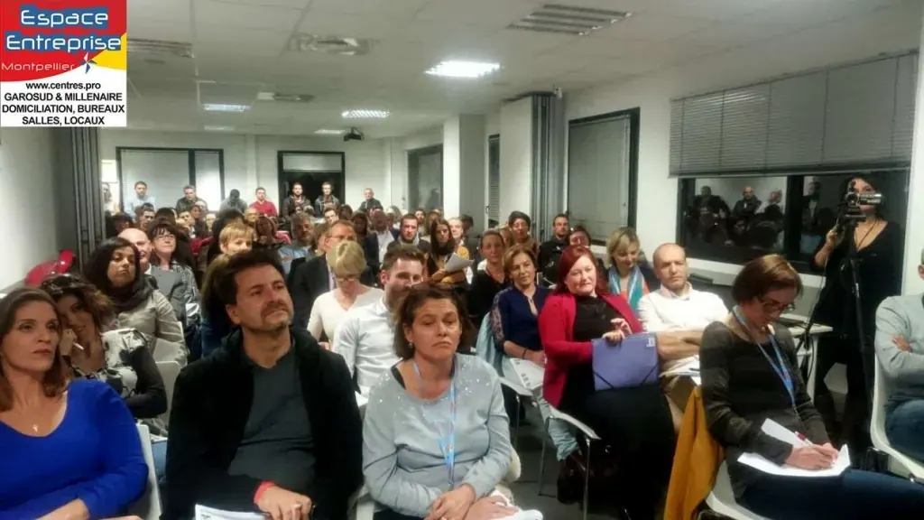Afterwork Pitch Elevator Club LR novembre 2017 à Montpellier : salle