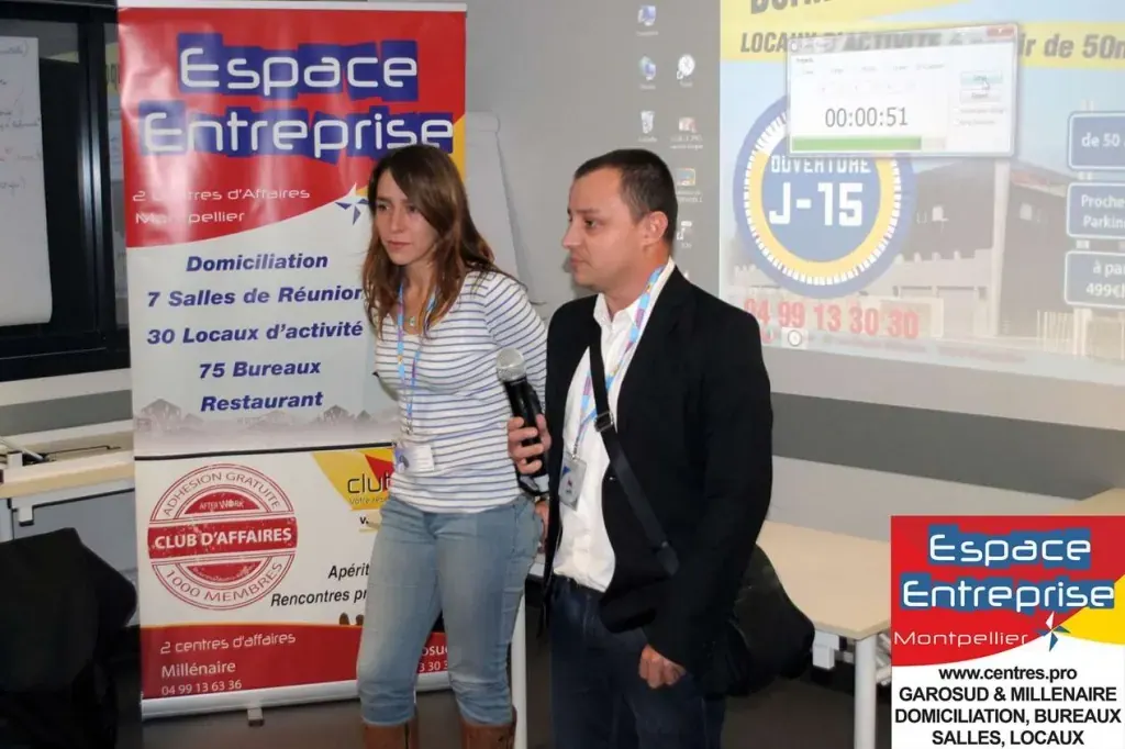 Afterwork Pitch Elevator Club LR octobre 2017 à Montpellier : duo pitch