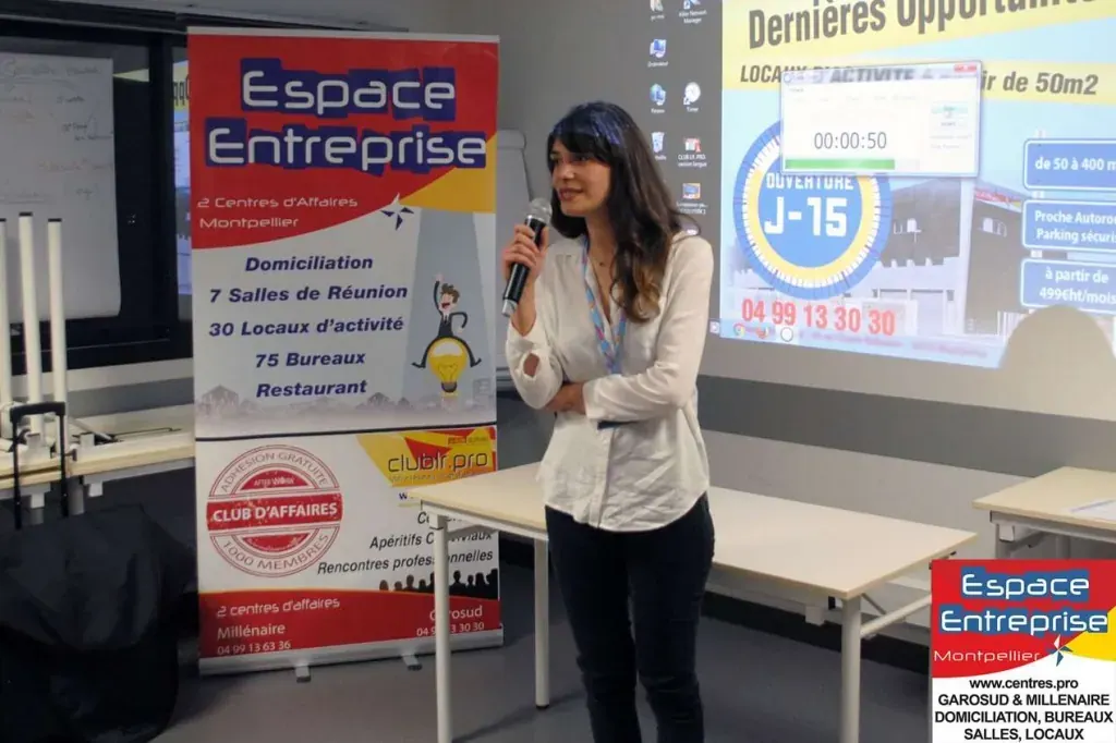 Afterwork Pitch Elevator Club LR octobre 2017 à Montpellier : pitch micro