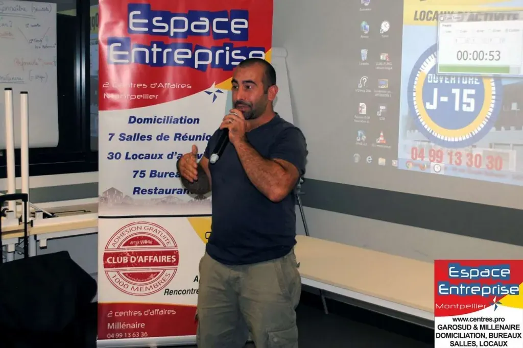 Afterwork Pitch Elevator Club LR octobre 2017 à Montpellier : pitch micro
