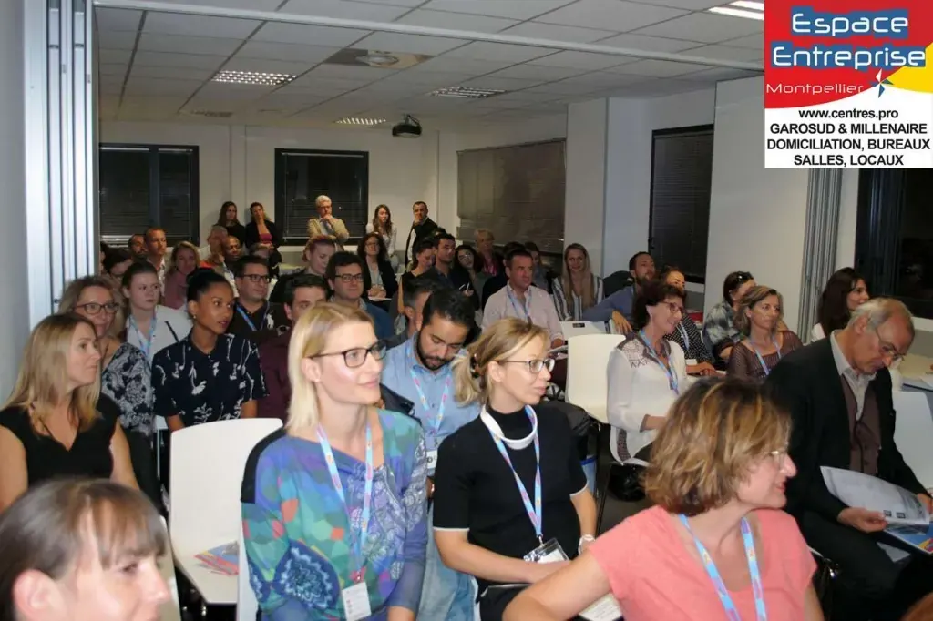 Afterwork Pitch Elevator Club LR octobre 2017 à Montpellier : salle