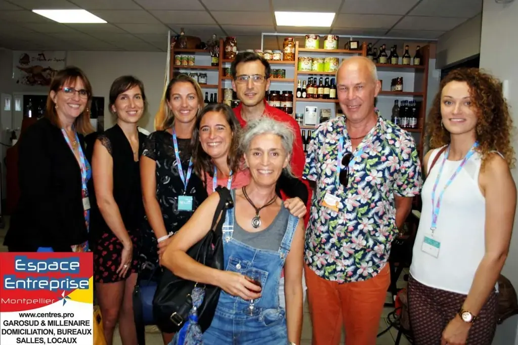 Afterwork Pitch Elevator Club LR septembre 2017 à Montpellier : groupe