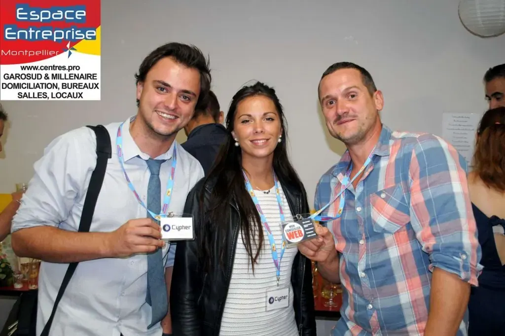 Afterwork Pitch Elevator Club LR septembre 2017 à Montpellier : groupe