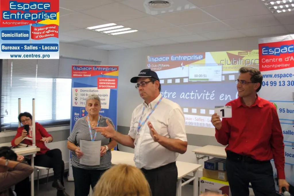 Afterwork Pitch Elevator Club LR mai 2018 à Montpellier : duo pitch