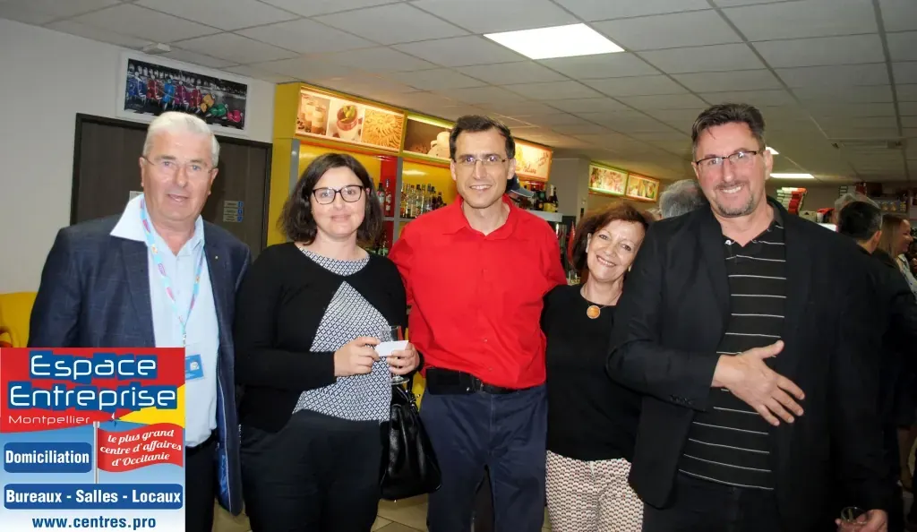 Afterwork Pitch Elevator Club LR mai 2018 à Montpellier : groupe
