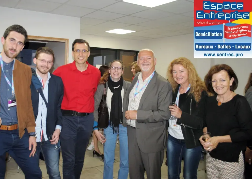 Afterwork Pitch Elevator Club LR mai 2018 à Montpellier : groupe