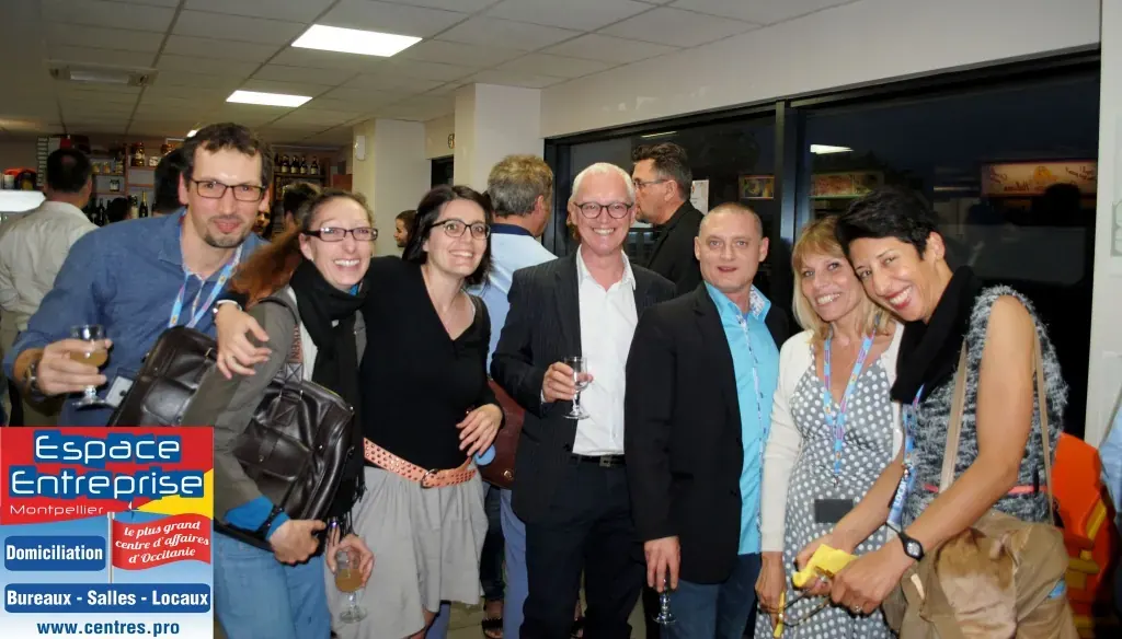 Afterwork Pitch Elevator Club LR mai 2018 à Montpellier : groupe