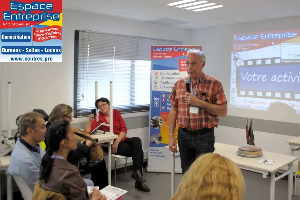 Afterwork Pitch Elevator Club LR mai 2018 à Montpellier : pitch micro