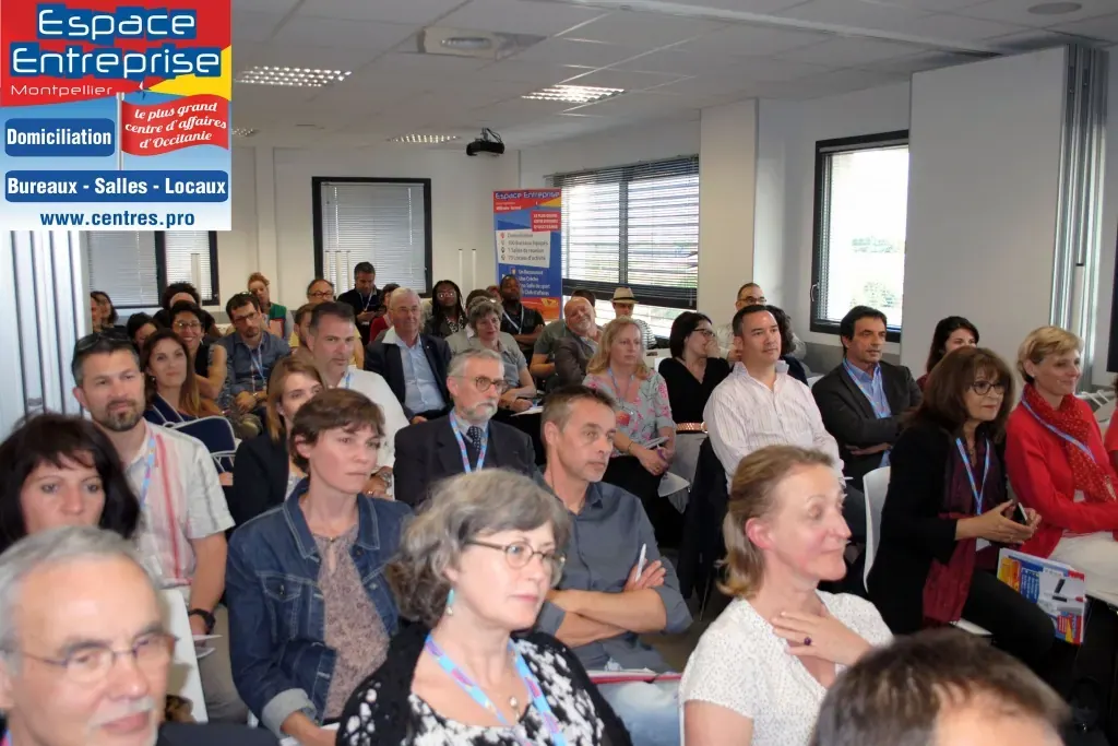 Afterwork Pitch Elevator Club LR mai 2018 à Montpellier : salle