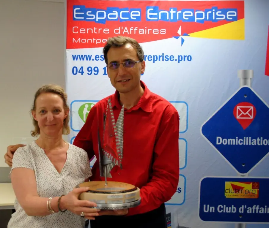 Afterwork Pitch Elevator Club LR mai 2018 à Montpellier : trophee