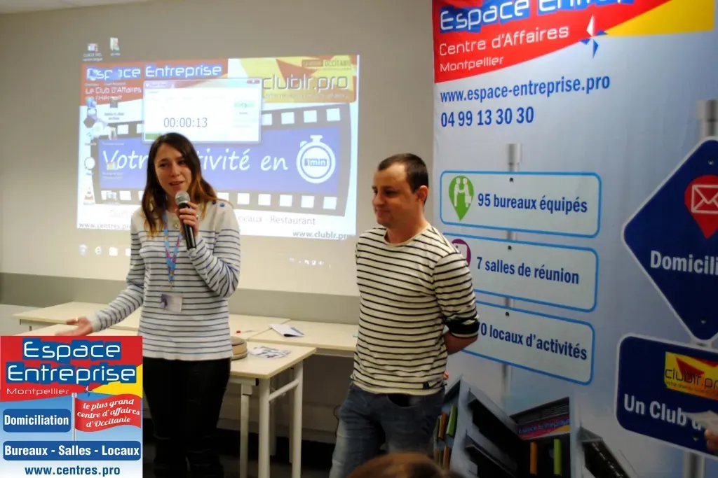 Afterwork Pitch Elevator Club LR mars 2018 à Montpellier : duo pitch