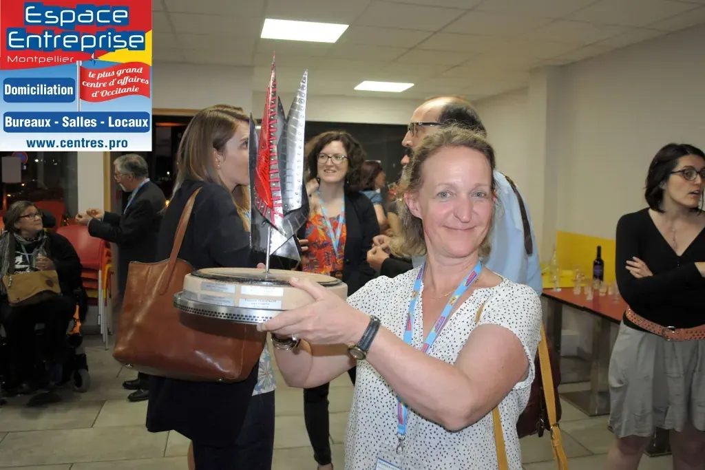 Afterwork Pitch Elevator Club LR mai 2018 à Montpellier : trophee