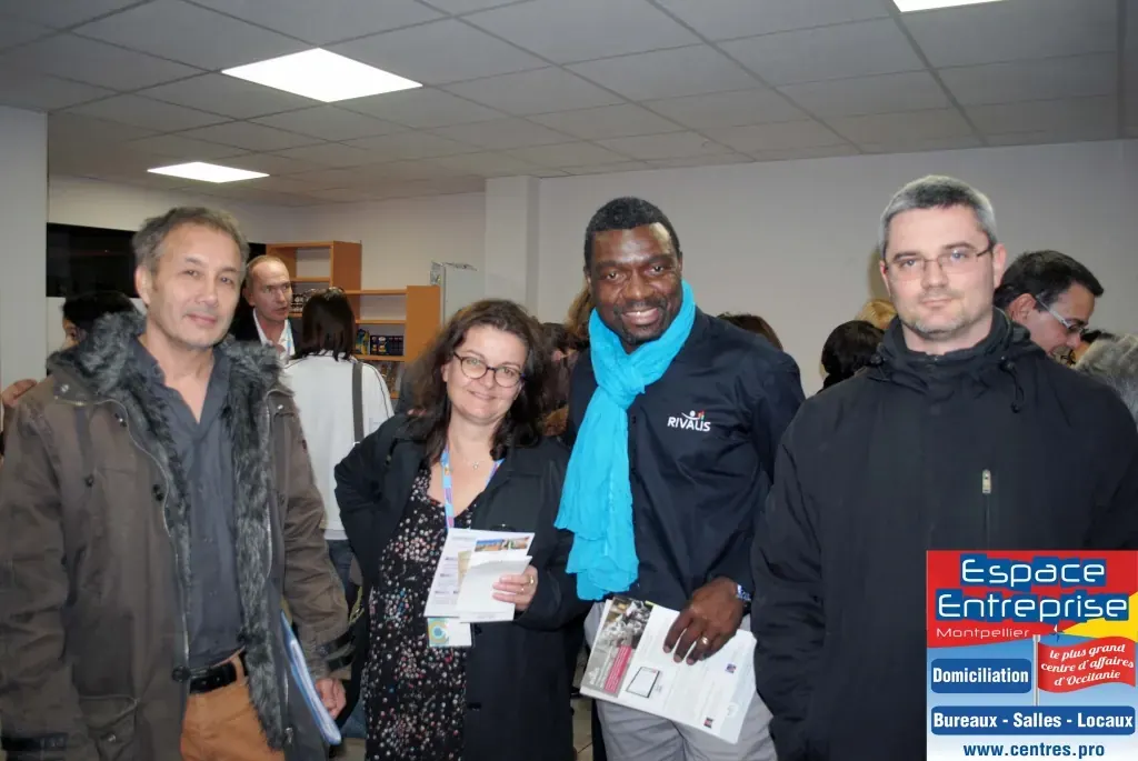 Afterwork Pitch Elevator Club LR mars 2018 à Montpellier : groupe