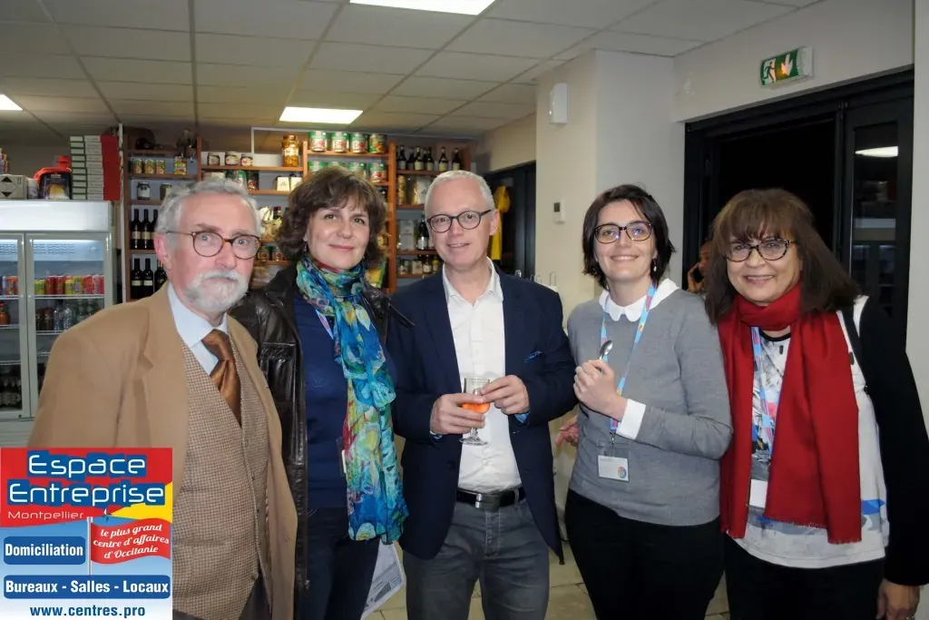 Afterwork Pitch Elevator Club LR mars 2018 à Montpellier : groupe