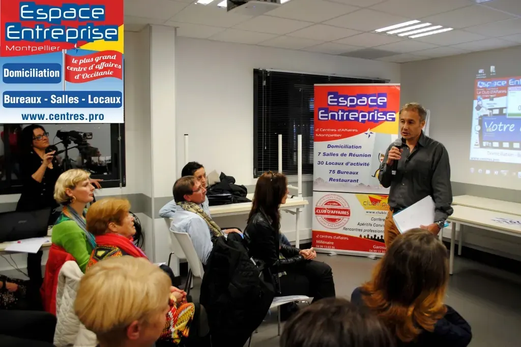 Afterwork Pitch Elevator Club LR mars 2018 à Montpellier : salle